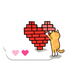 Bobble cat2 : toy story talk sticker #10923159