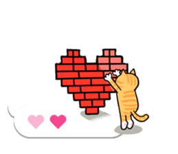Bobble cat2 : toy story talk sticker #10923159