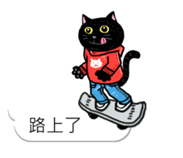 Bobble cat2 : toy story talk sticker #10923161