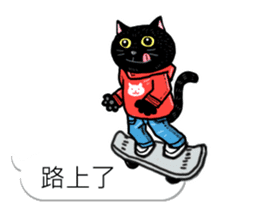 Bobble cat2 : toy story talk sticker #10923161