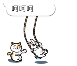 Bobble cat2 : toy story talk sticker #10923162
