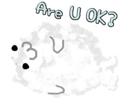 FLUFFY WORLD *FLUFFY SEAL* sticker #10923473