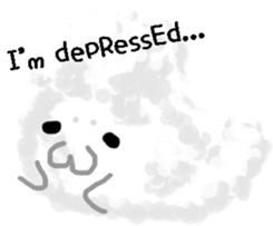 FLUFFY WORLD *FLUFFY SEAL* sticker #10923476