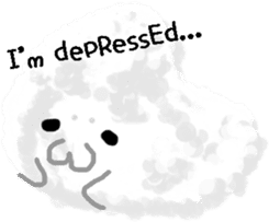 FLUFFY WORLD *FLUFFY SEAL* sticker #10923476