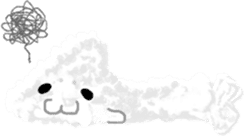 FLUFFY WORLD *FLUFFY SEAL* sticker #10923477