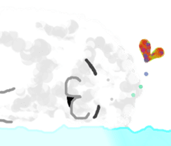 FLUFFY WORLD *FLUFFY SEAL* sticker #10923479