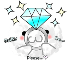 FLUFFY WORLD *FLUFFY SEAL* sticker #10923488