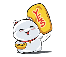 Maneki Neko Love Money sticker #10923812