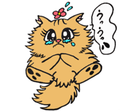 Very Very cute Cats!  "Kurumi"&"Marble" sticker #10924419