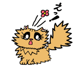 Very Very cute Cats!  "Kurumi"&"Marble" sticker #10924430