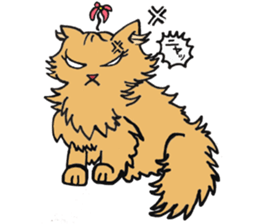 Very Very cute Cats!  "Kurumi"&"Marble" sticker #10924433