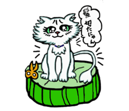Very Very cute Cats!  "Kurumi"&"Marble" sticker #10924435