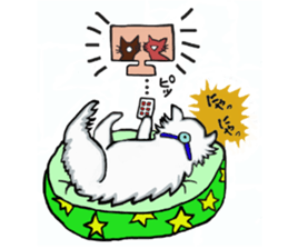 Very Very cute Cats!  "Kurumi"&"Marble" sticker #10924440