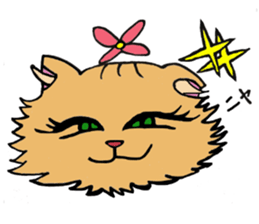 Very Very cute Cats!  "Kurumi"&"Marble" sticker #10924447