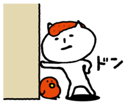 Hakata seasoned cod roe cat 2 sticker #10924538