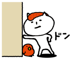 Hakata seasoned cod roe cat 2 sticker #10924538