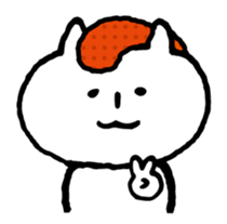 Hakata seasoned cod roe cat 2 sticker #10924540