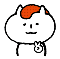 Hakata seasoned cod roe cat 2 sticker #10924540