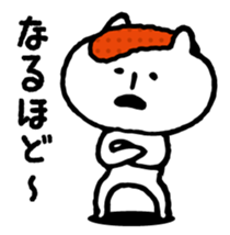 Hakata seasoned cod roe cat 2 sticker #10924541