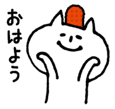 Hakata seasoned cod roe cat 2 sticker #10924545