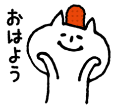 Hakata seasoned cod roe cat 2 sticker #10924545