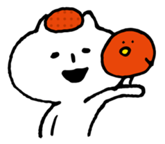 Hakata seasoned cod roe cat 2 sticker #10924549