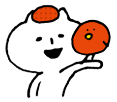 Hakata seasoned cod roe cat 2 sticker #10924549