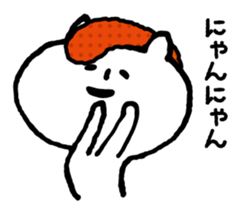 Hakata seasoned cod roe cat 2 sticker #10924552