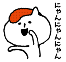 Hakata seasoned cod roe cat 2 sticker #10924553