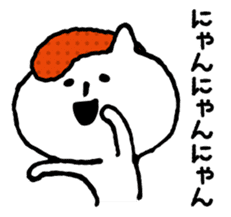 Hakata seasoned cod roe cat 2 sticker #10924553