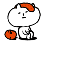 Hakata seasoned cod roe cat 2 sticker #10924555