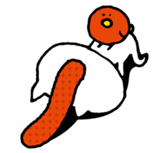 Hakata seasoned cod roe cat 2 sticker #10924556