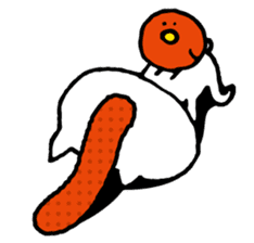 Hakata seasoned cod roe cat 2 sticker #10924556