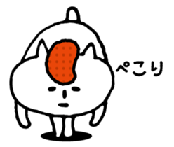 Hakata seasoned cod roe cat 2 sticker #10924558