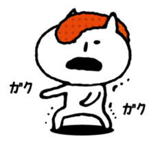 Hakata seasoned cod roe cat 2 sticker #10924559