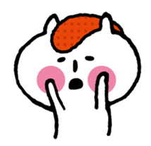 Hakata seasoned cod roe cat 2 sticker #10924562