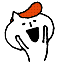 Hakata seasoned cod roe cat 2 sticker #10924565