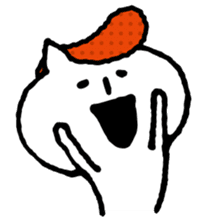 Hakata seasoned cod roe cat 2 sticker #10924565