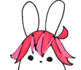 Animals covered with a wig sticker #10925617