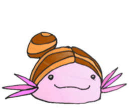 Animals covered with a wig sticker #10925622