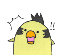 Animals covered with a wig sticker #10925637