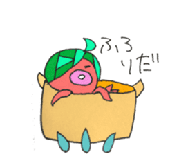 Animals covered with a wig sticker #10925643