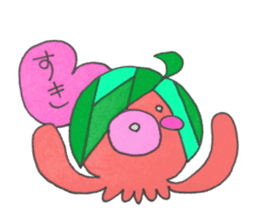 Animals covered with a wig sticker #10925651