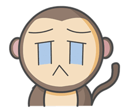 Monmo Monkey sticker #10925657