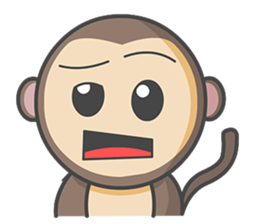 Monmo Monkey sticker #10925668