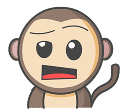 Monmo Monkey sticker #10925668