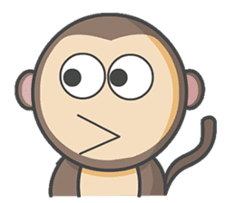 Monmo Monkey sticker #10925674