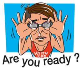 Sam's Triathlon Funtime sticker #10926339