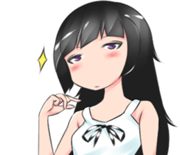 Hime (Kuudere) sticker #10926582