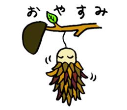 Birds mushrooms 2 sticker #10927752